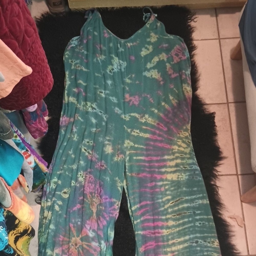 Gypsy Rose Tie-Dye Jumpsuit